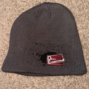 Deny Everything International Spy Museum Gray Beanie